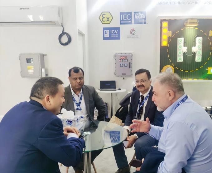 WAROM Patlayıcı Emniyetinin Küresel Genişlemesini Hızlandırması ve Orta Doğu Pazarında Yerel Hizmetleri Derinleştirmesi Hakkında En Son Şirket Haberleri 2