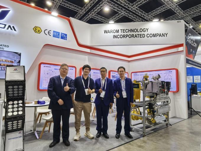 últimas noticias de la empresa sobre WAROM Inicia Oil & Gas Asia Kuala Lumpur 2025 en el Día de Apertura, 2 de septiembre 4