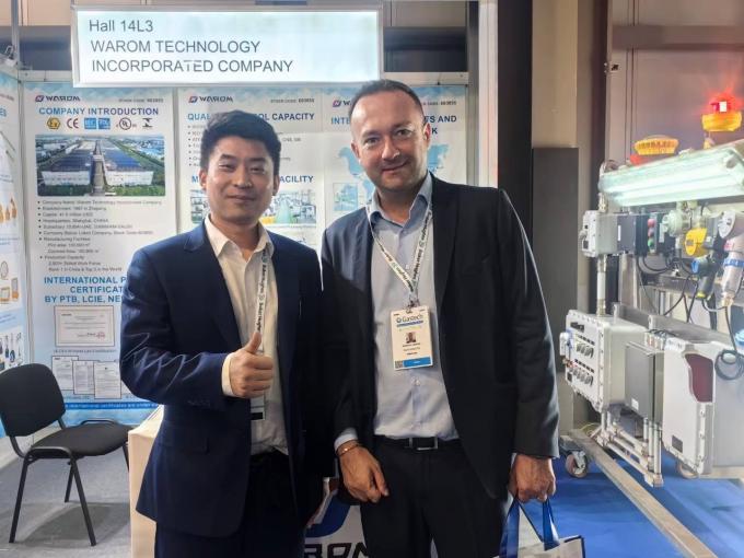 últas noticias de la empresa sobre WAROM en Gastech 2025 1