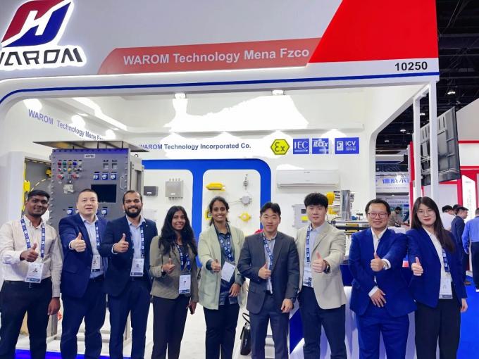 Warom Technology Shines at 2025 ADIPEC: Empowering Global Energy Transformation with Innovative Technologies