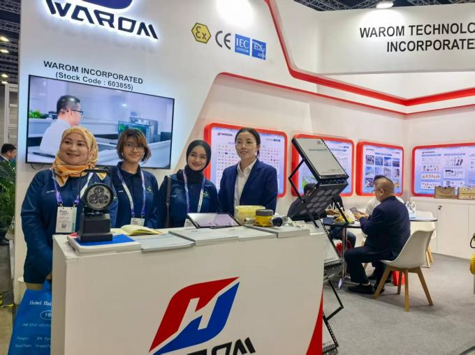 últimas noticias de la empresa sobre WAROM Inicia Oil & Gas Asia Kuala Lumpur 2025 en el Día de Apertura, 2 de septiembre 1