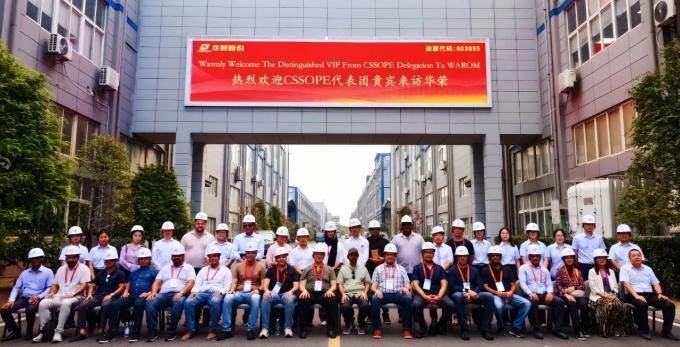 The CSSOPE international buyer delegation highly praised “WAROM Intelligent Manufacturing”