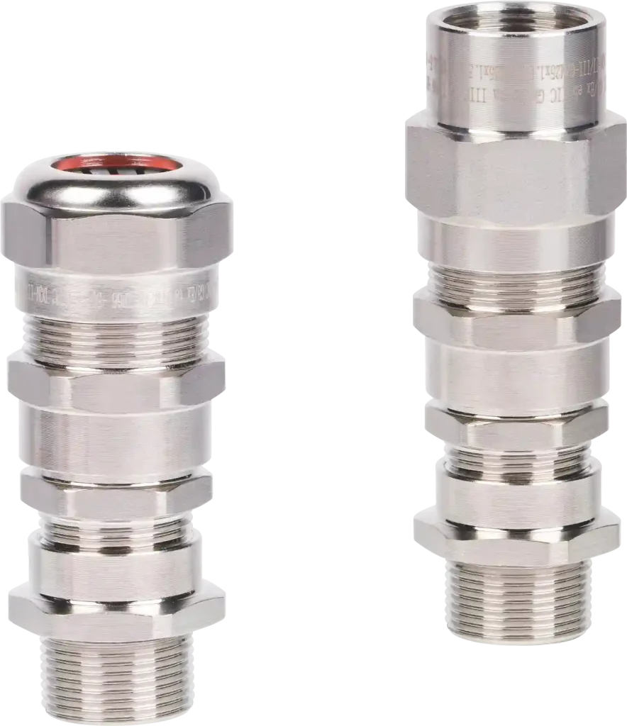 DQM-II/III Series Explosion-proof Cable Glands (Ex d IIC Ex e IIC) Armored Double Seal