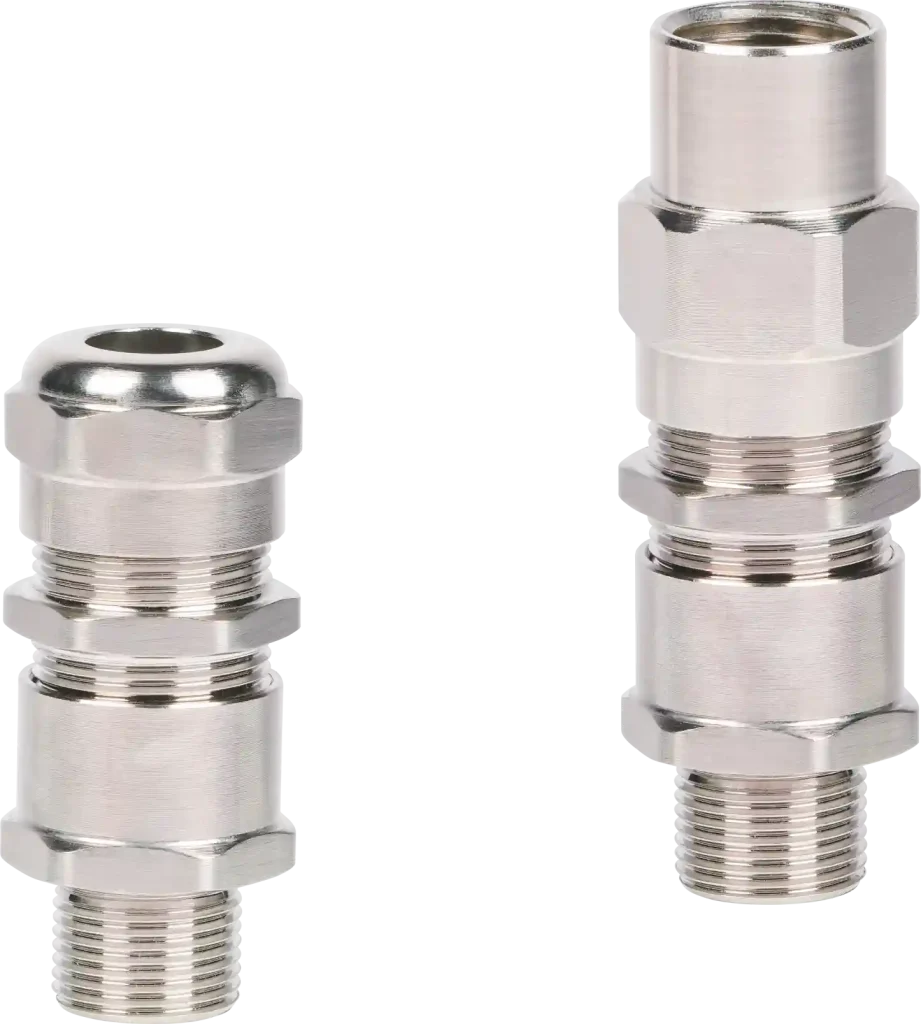 DQM-II/IV Series Explosion-proof Cable Glands (Ex db IIC Ex eb IIC) Unarmored Double Seal