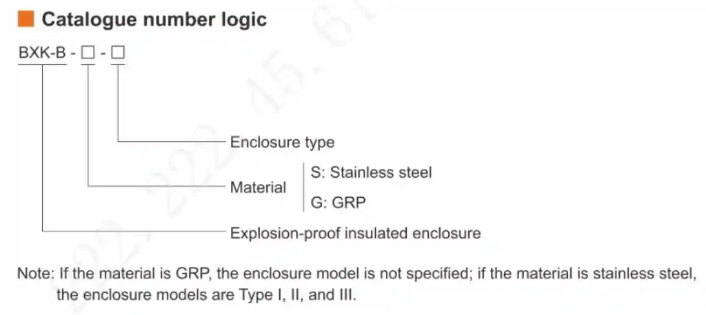 BXK-B Series Explosion-proof Insulated Enclosure
