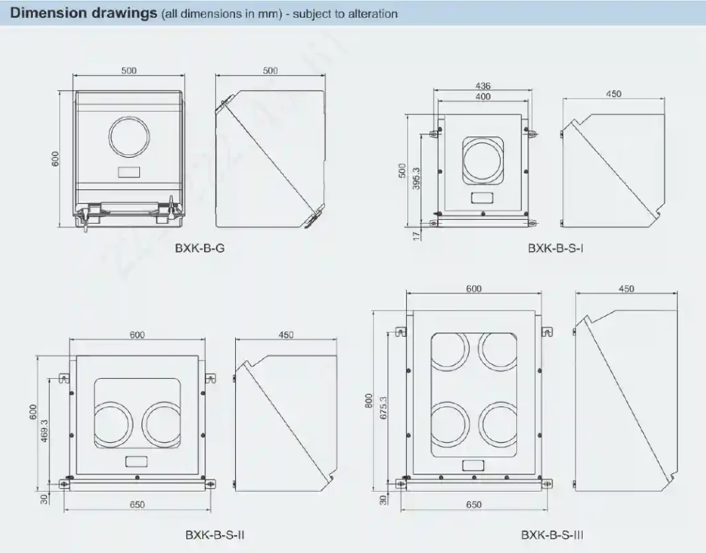 BXK-B Series Explosion-proof Insulated Enclosure
