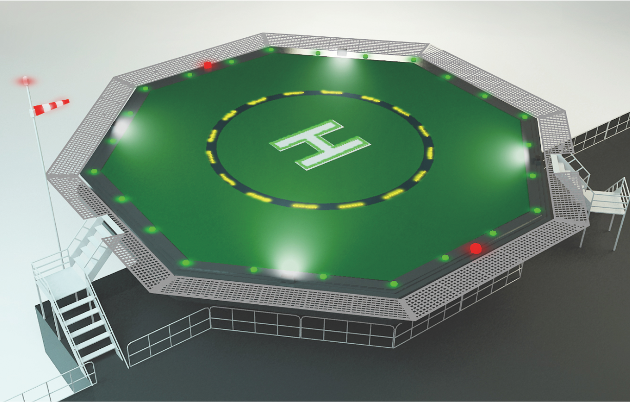 Helicopter Landing Platform