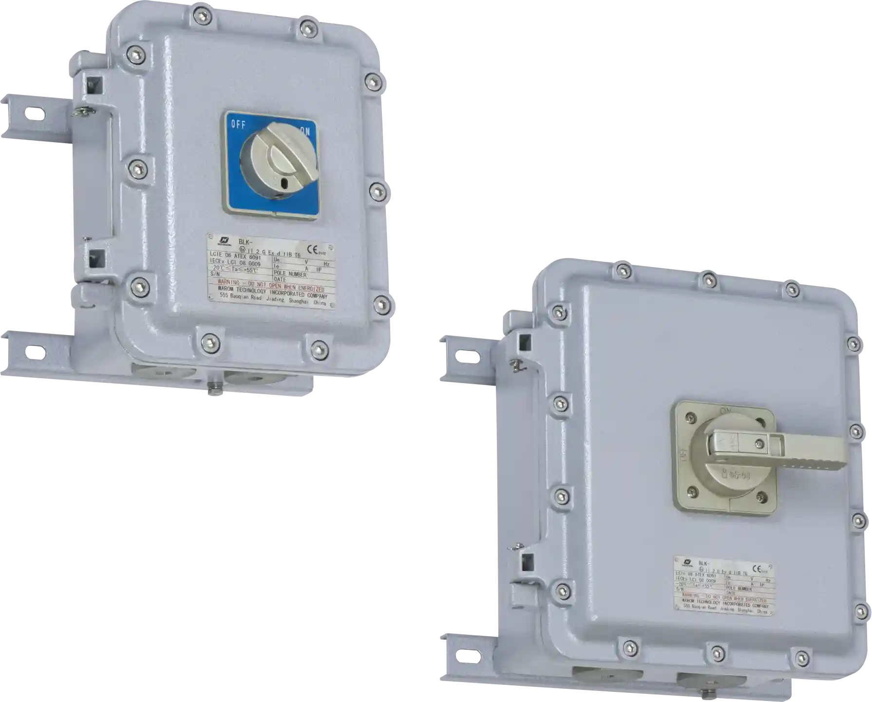 BLK Series Explosion-proof Motor Switches (Ex db llB)