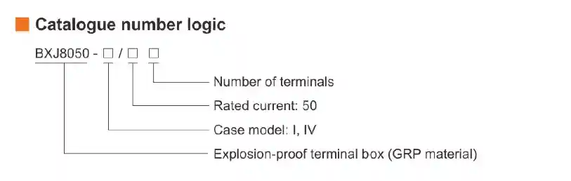 BXJ8050 Series Terminal Boxes(Ex eb IIC)