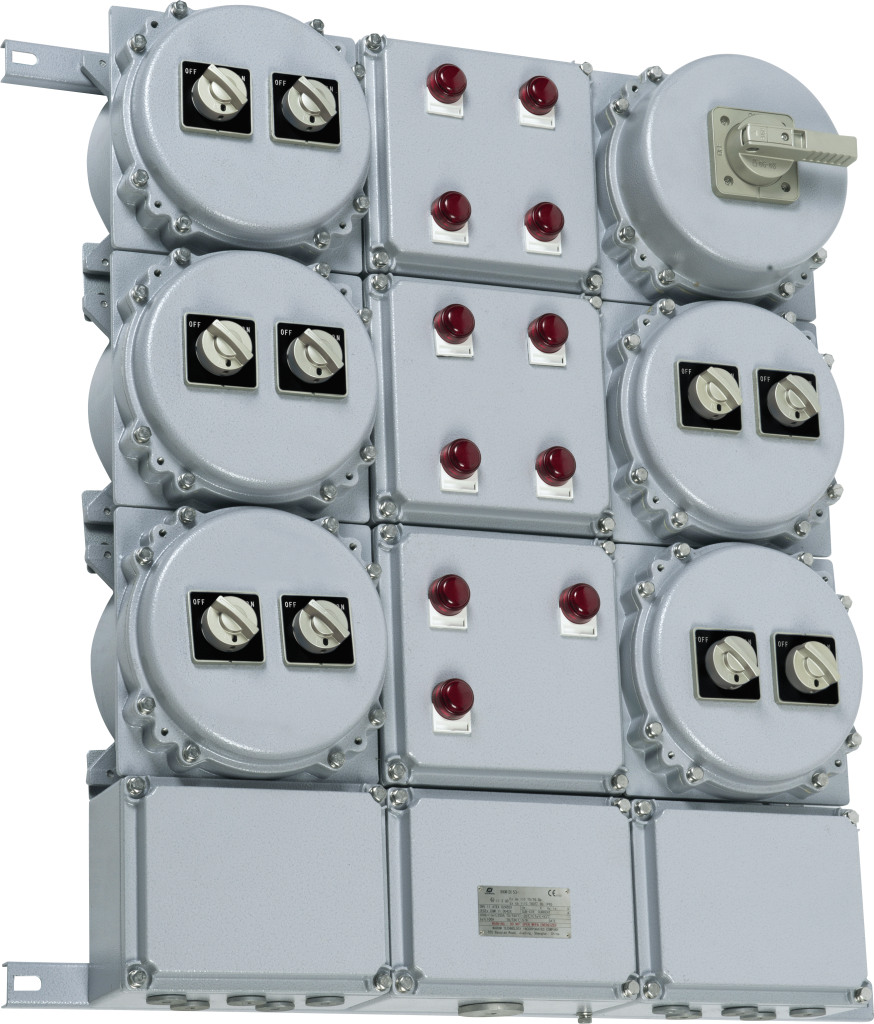 BXM(D)53 Series Explosion Proof Illumination Distribution Boxes (Ex D E IIC) IP66