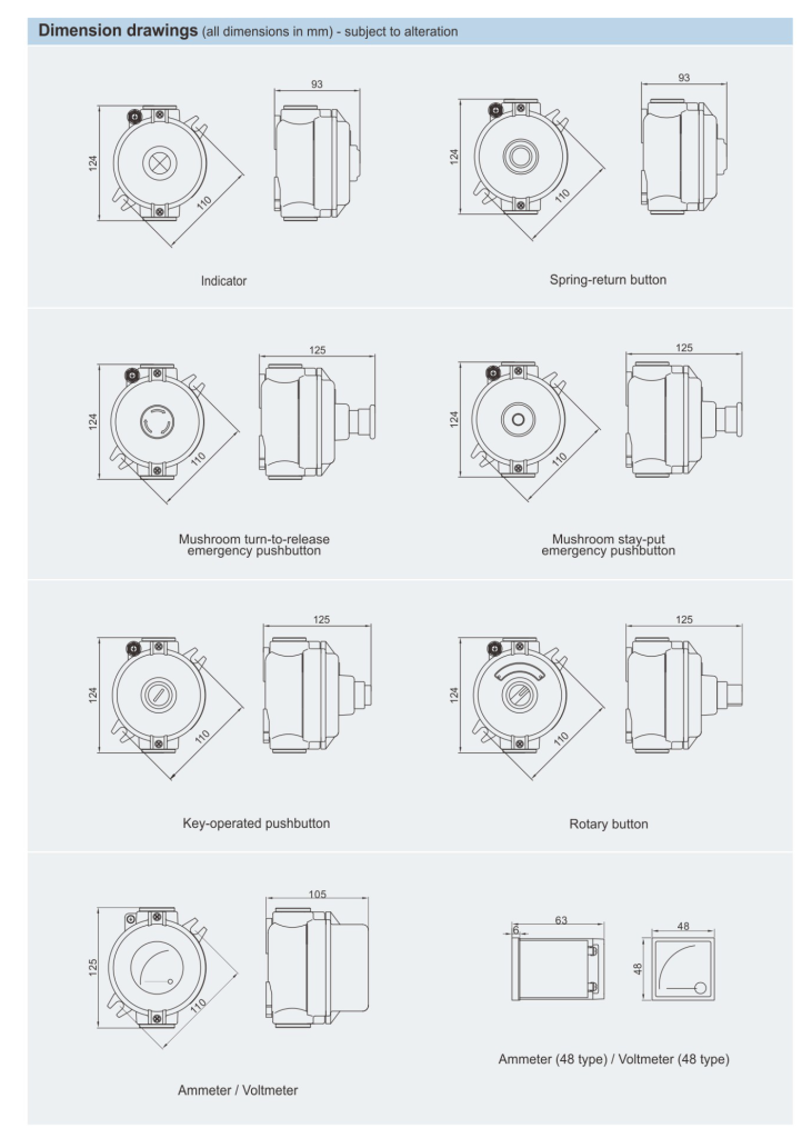 BZA85 Series Explosion-proof Control Unit Systems