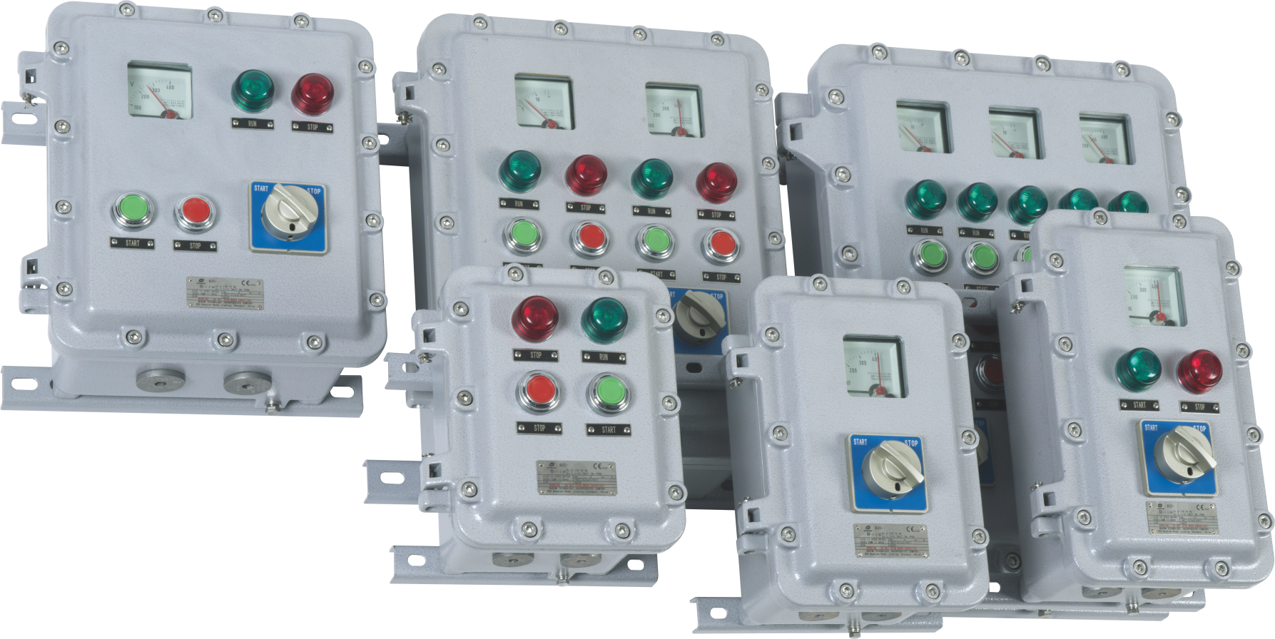 BZC Series Explosion-proof Control Stations (Ex db llB+H2)