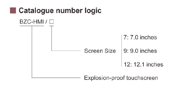 BZC-HMl Series Explosion-proof Touchscreen