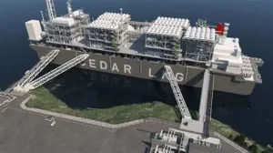 The World's First Hydropower Floating LNG