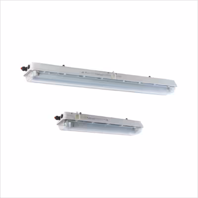 BAY51-Q Series Explosion Proof Fluorescent Light Fittings T8 Tube Corrosion Proof