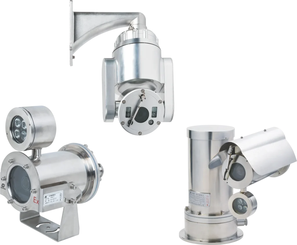 Caméra de surveillance environnementale antidéflagrante de la série BJK-□/HJ□