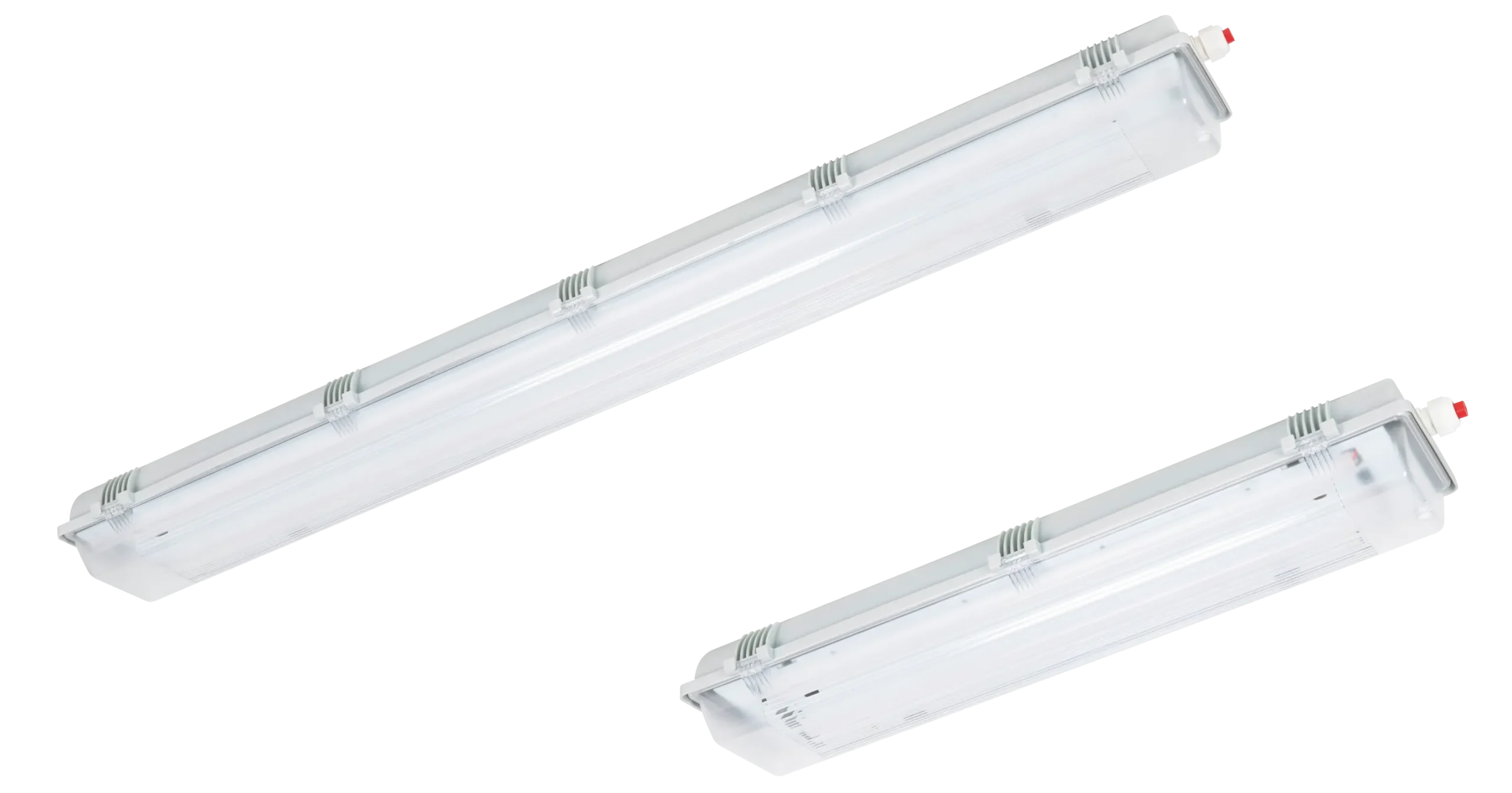 Fitting Lamp Linear Tahan Cuaca Seri HRFY-E dengan LED (Tipe A)