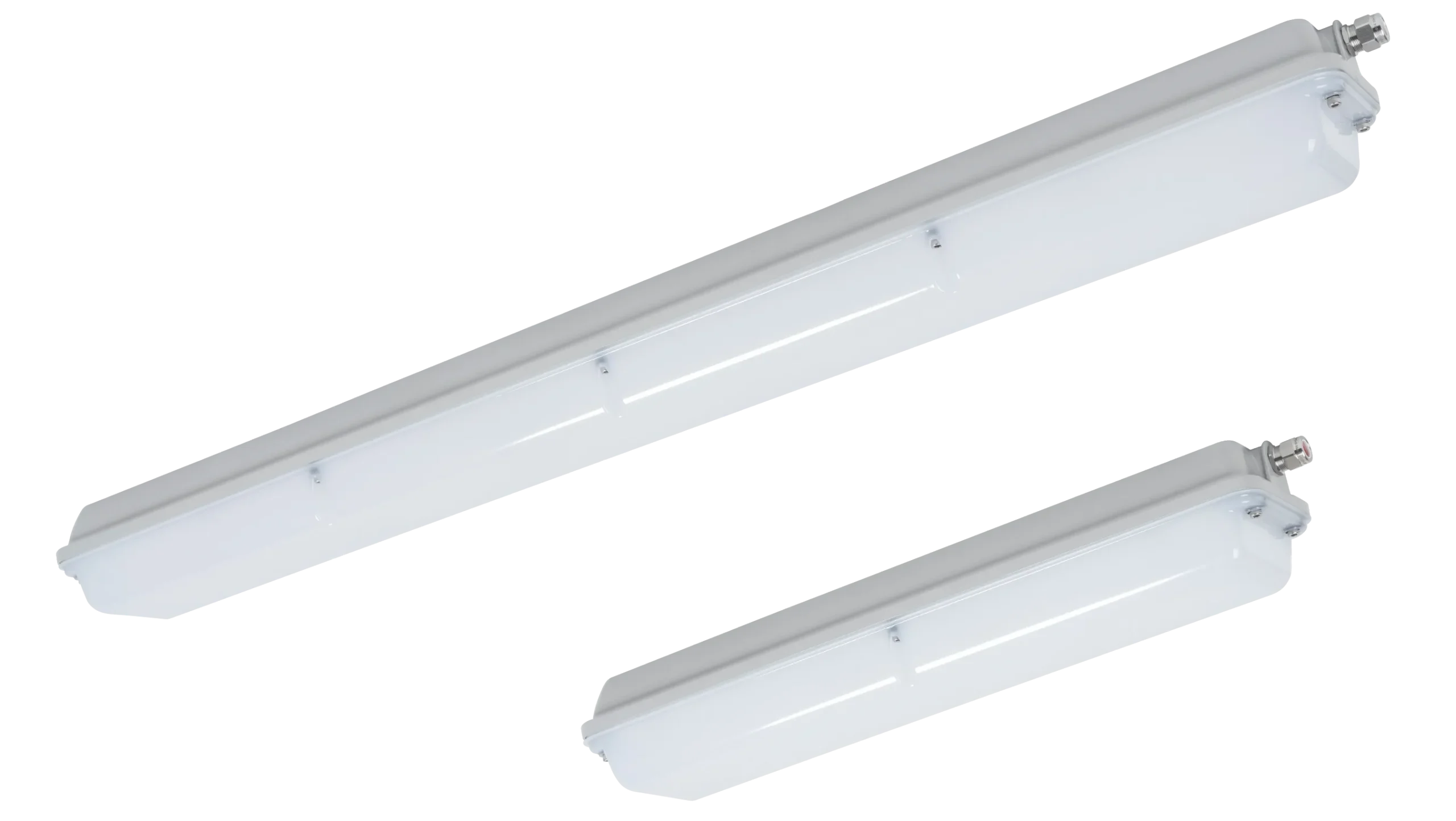 Fitting Lamp Linear Tahan Cuaca Seri HRFY-E dengan LED (Tipe A)