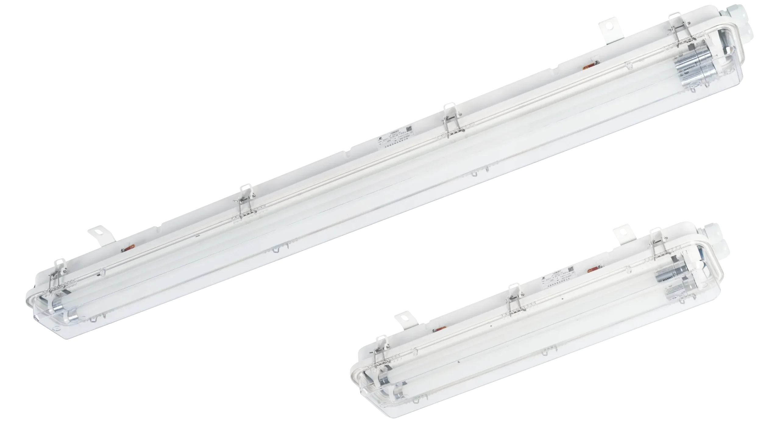 Kelengkapan Lampu Tahan Cuaca dari Baja Tahan Karat Seri HRFY-G untuk Lampu Fluorescent