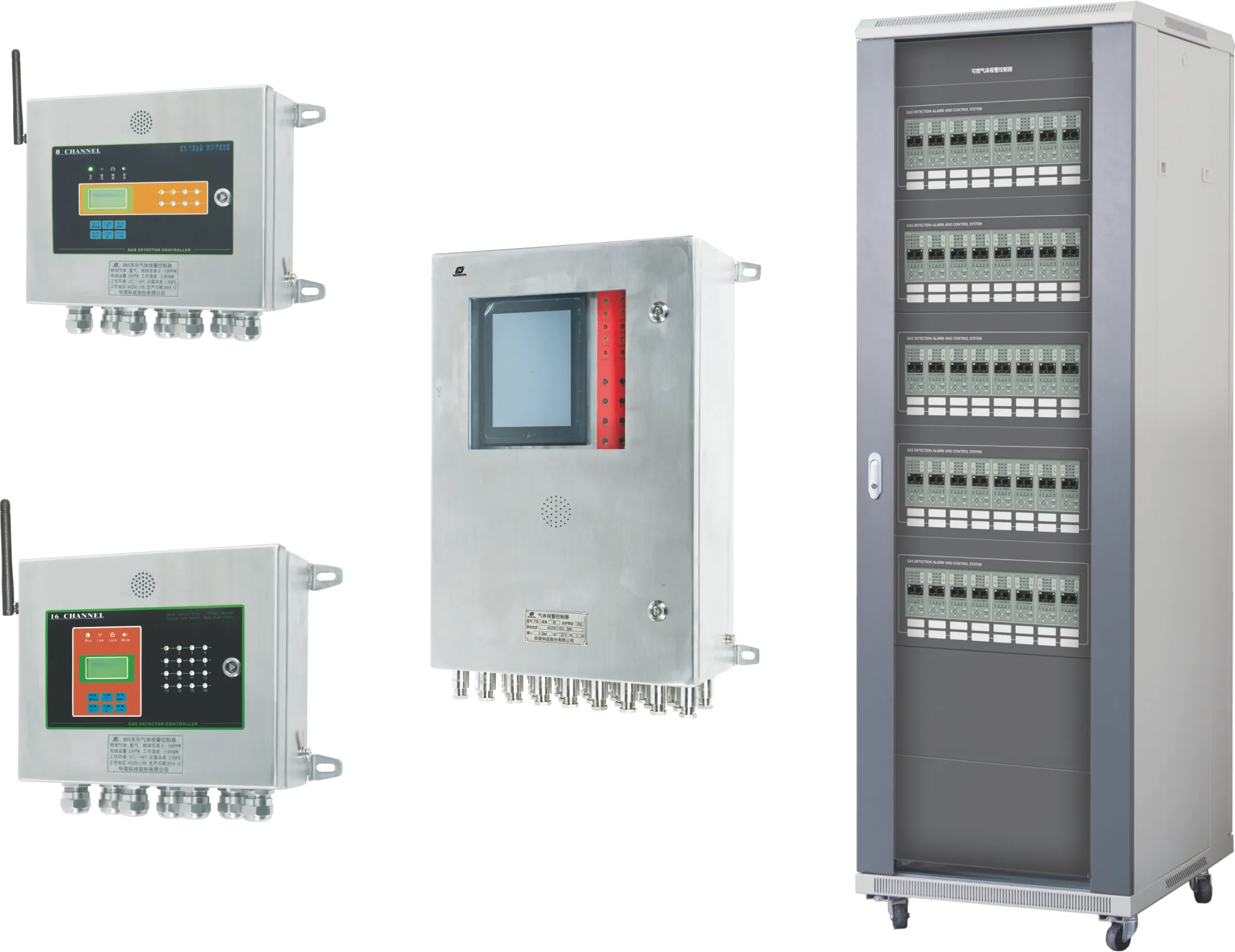 WRFXK-GD(W) Combustible Gas Alarm Controller (Wireless)