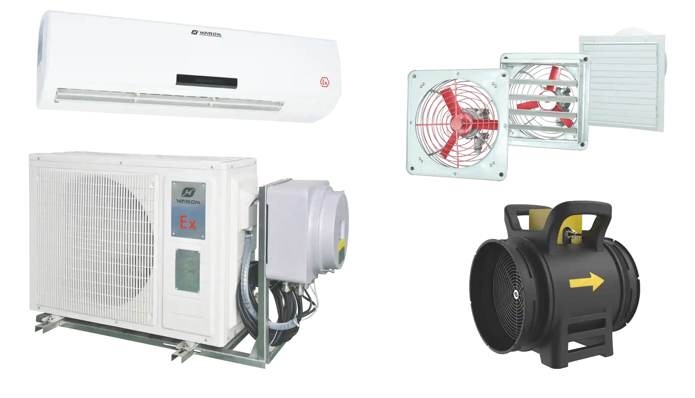 Explosion proof Fans and Air Conditioners