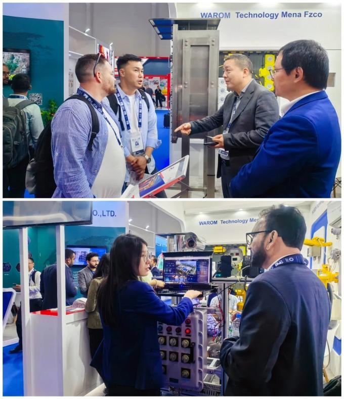 últimas noticias de la empresa sobre Warom Technology Brilla en la ADIPEC 2025: Empoderando la Transformación Global de la Energía con Tecnologías Innovadoras 2