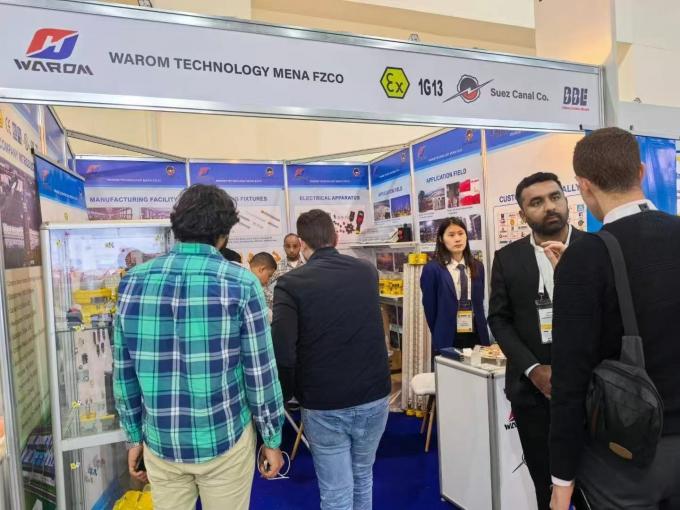 últimas noticias de la empresa sobre el Día 1 de la FERIA DE ENERGÍA DE EGIPTO 2025  1