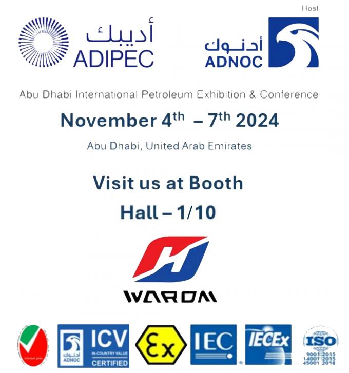 Warom en la 40.ª ADIPEC 2024