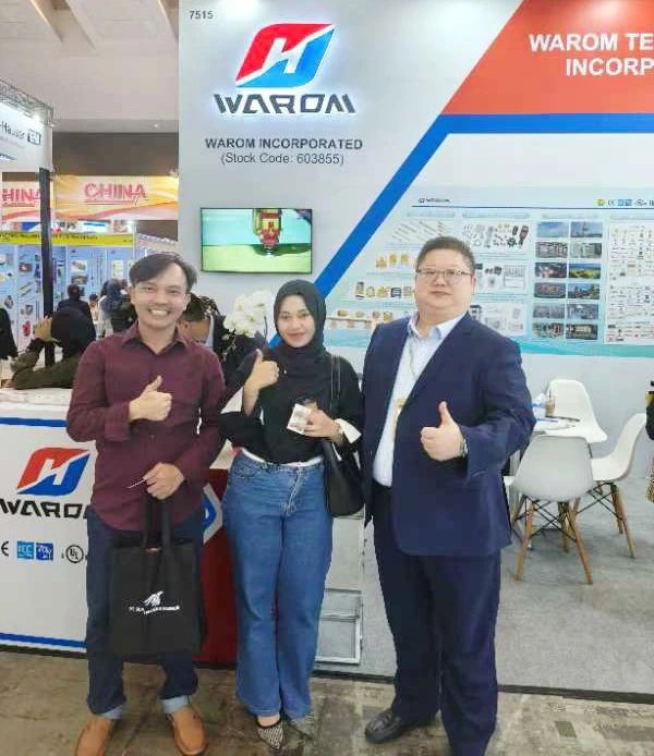 Warom Akıllı Üretim Endonezya OGI petrol ve gaz fuarında parladı