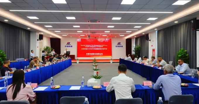 berita perusahaan terbaru tentang delegasi pembeli internasional CSSOPE yang sangat mengagumi "WAROM Intelligent Manufacturing" 0