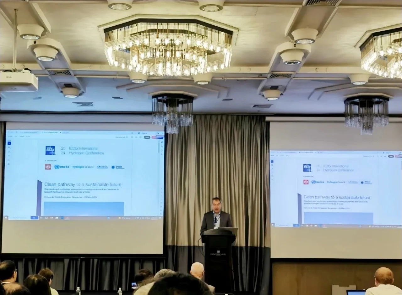 latest company news about Warom Technology attended the IECEx International Hydrogen Energy Conference in Singapore  0