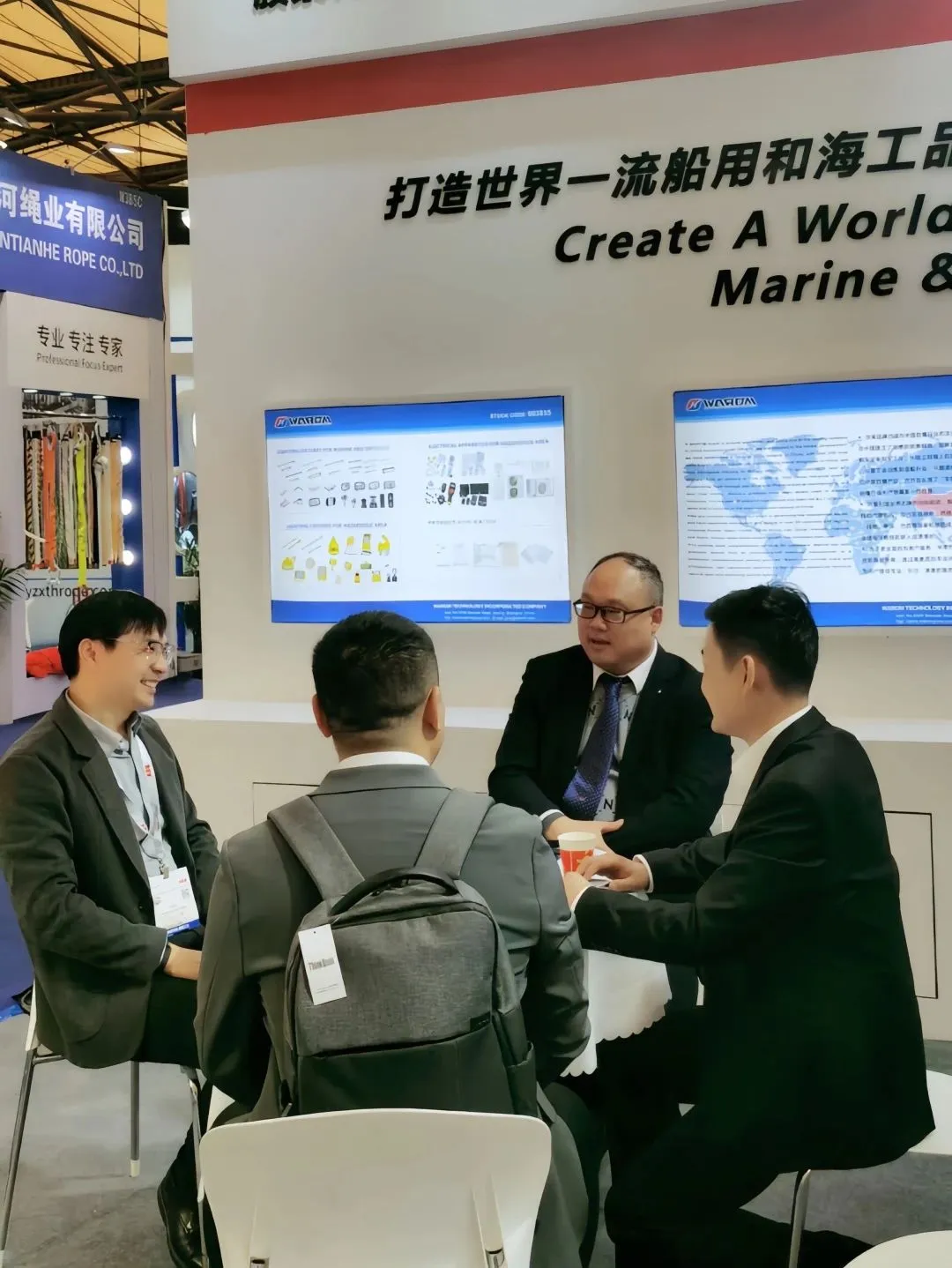 latest company news about Wonderful Appearance in China International Maritime Exhibition  2