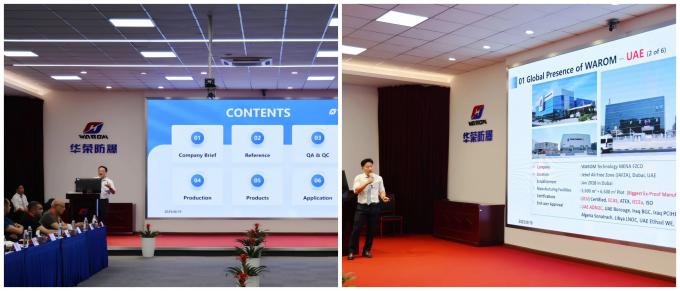 berita perusahaan terbaru tentang delegasi pembeli internasional CSSOPE yang sangat mengagumi "WAROM Intelligent Manufacturing" 3