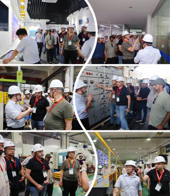 berita perusahaan terbaru tentang delegasi pembeli internasional CSSOPE yang sangat mengagumi "WAROM Intelligent Manufacturing" 4