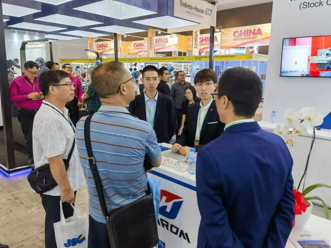 latest company news about Warom Intelligent Manufacturing shining Indonesia OGI oil and gas exhibition  1