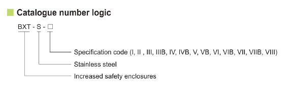 BXT-S Series Increased Safety Empty Enclosures Explosion Proof Electrical Enclosures