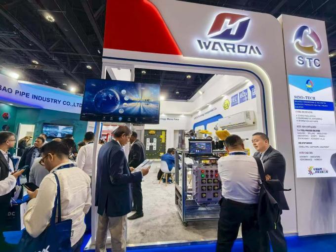 latest company news about Warom at 2025 ADIPEC  3