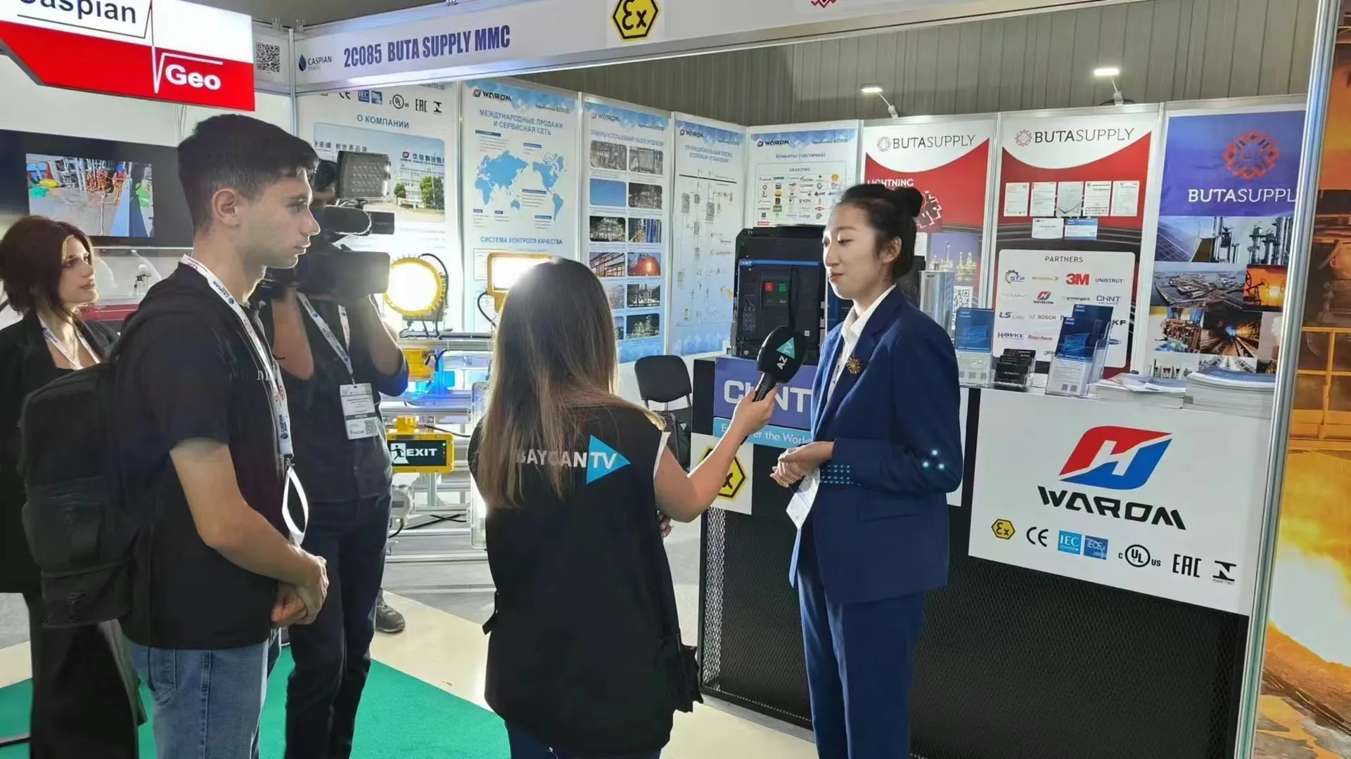 WAROM en la EXPOSICIÓN 2024 CASPIAN OIL AND GAS